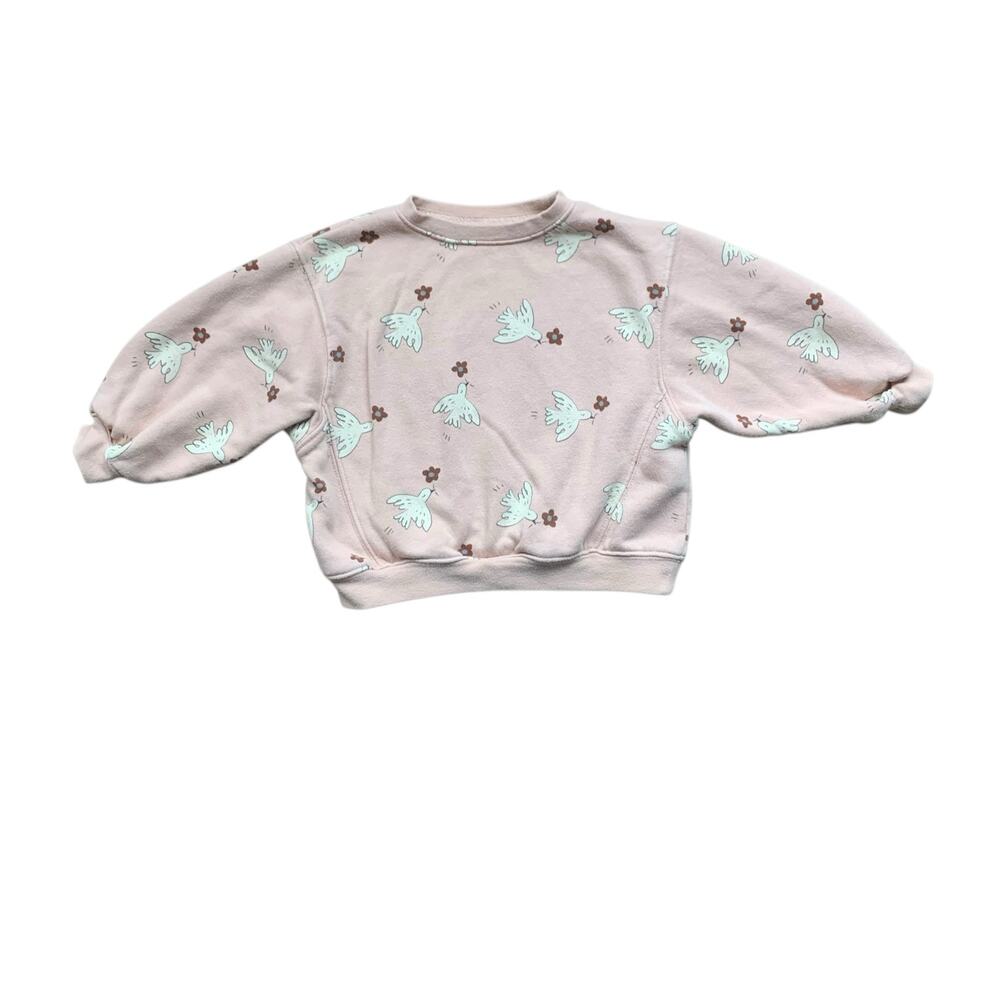 Rylee + Cru Doves Oversized Sweatshirt